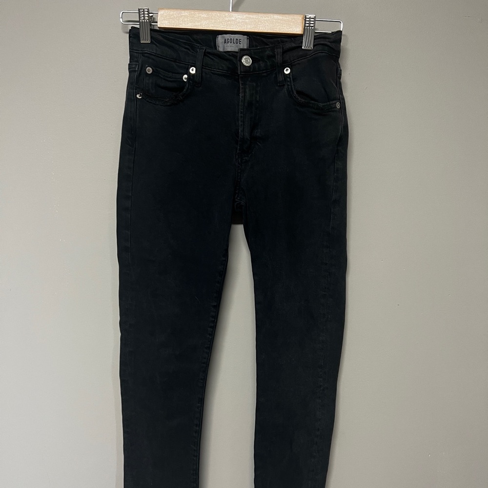 Black Agolde jeans size 25